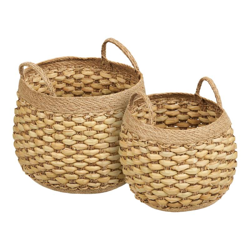 Strahan kurves&aelig;t &Oslash;31cm + 38,5cm s&oslash;gr&aelig;s/vandhyacint natur