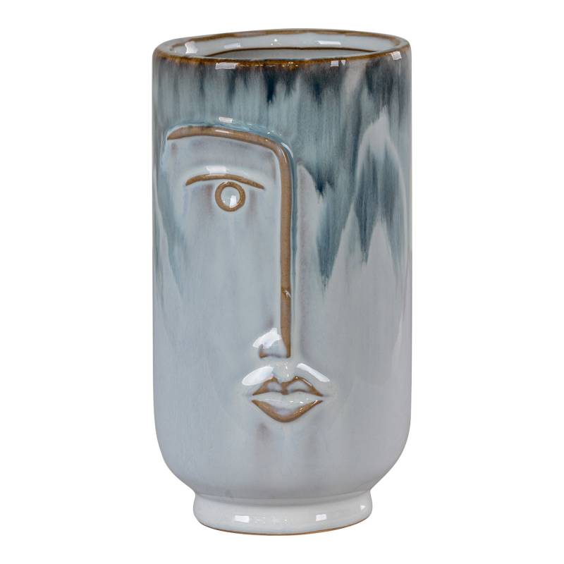 House Nordic vase i keramik &Oslash;9x17cm bl&aring;