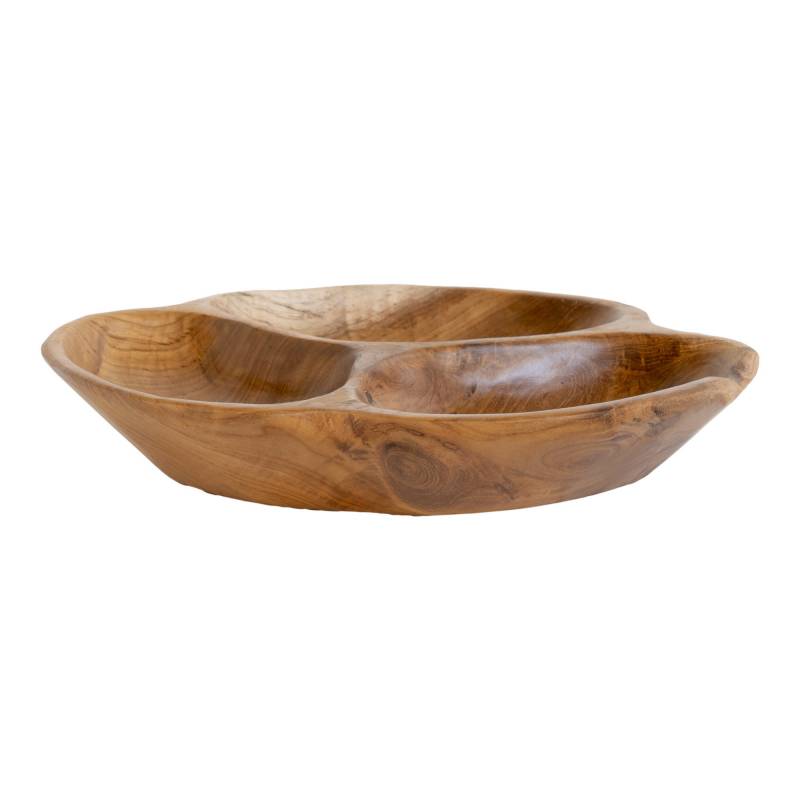 Nola sk&aring;l h&aring;ndlavet &Oslash;30cm i teak 