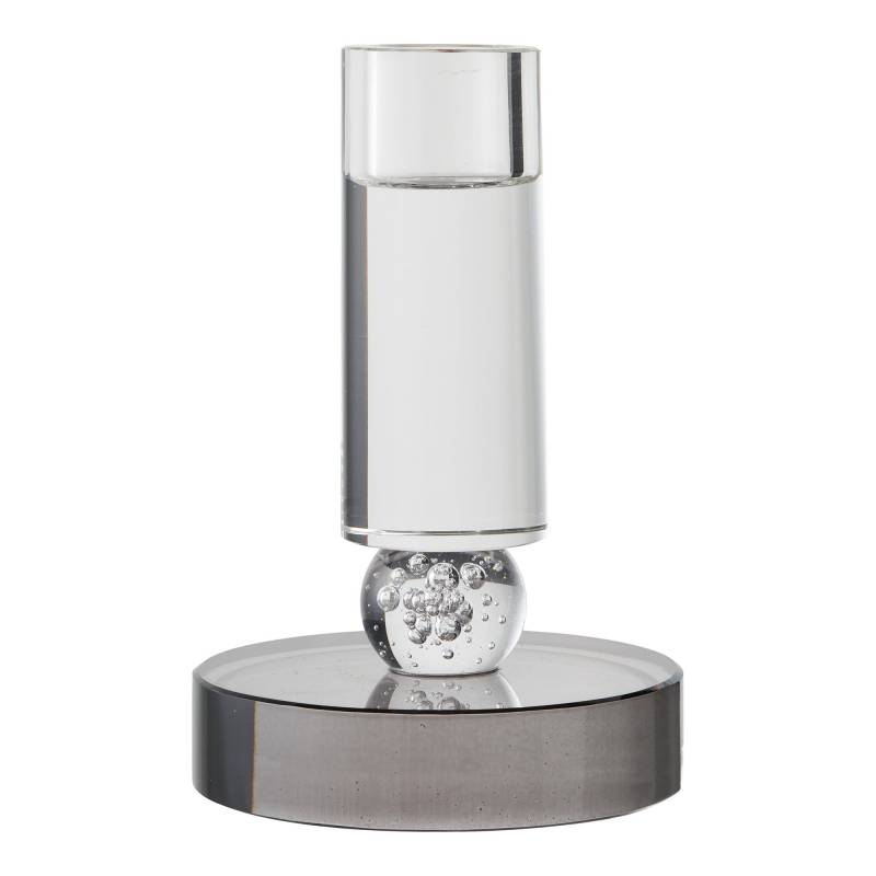 House Nordic glas lysestage &Oslash;9x13cm gr&aring;