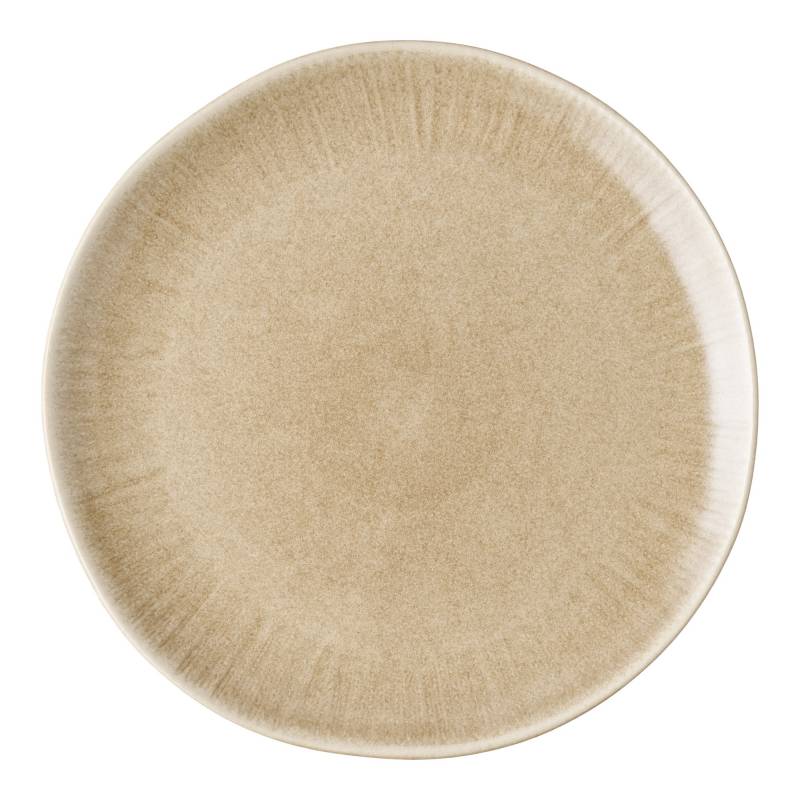 Viola middagstallerken i keramik &Oslash;27cm beige, s&aelig;t a 4 stk