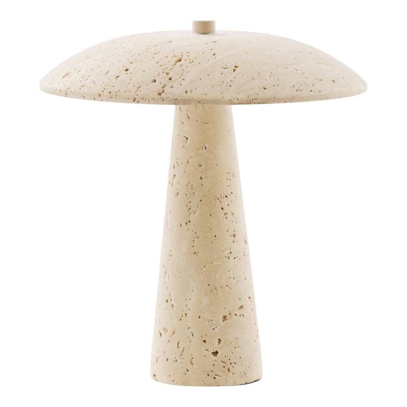 Consett bordlampe &Oslash;23cm  travertin naturfarvet