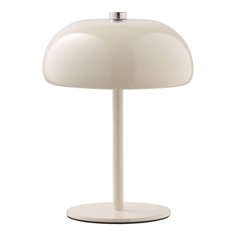 Margate bordlampe genopladelig &Oslash;13cm beige