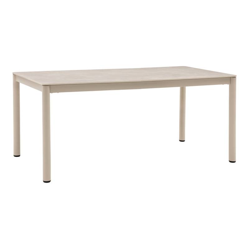 Alcudia spisebord 90x200cm aluminium/keramik sand