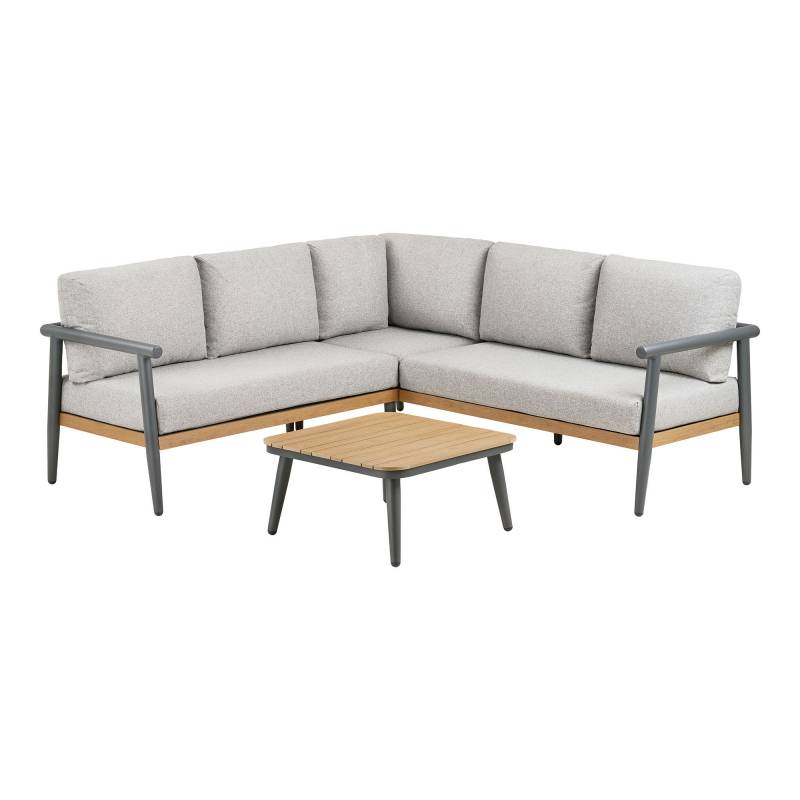 Comillas hj&oslash;rne lounge haves&aelig;t inkl. hynder antracitgr&aring;