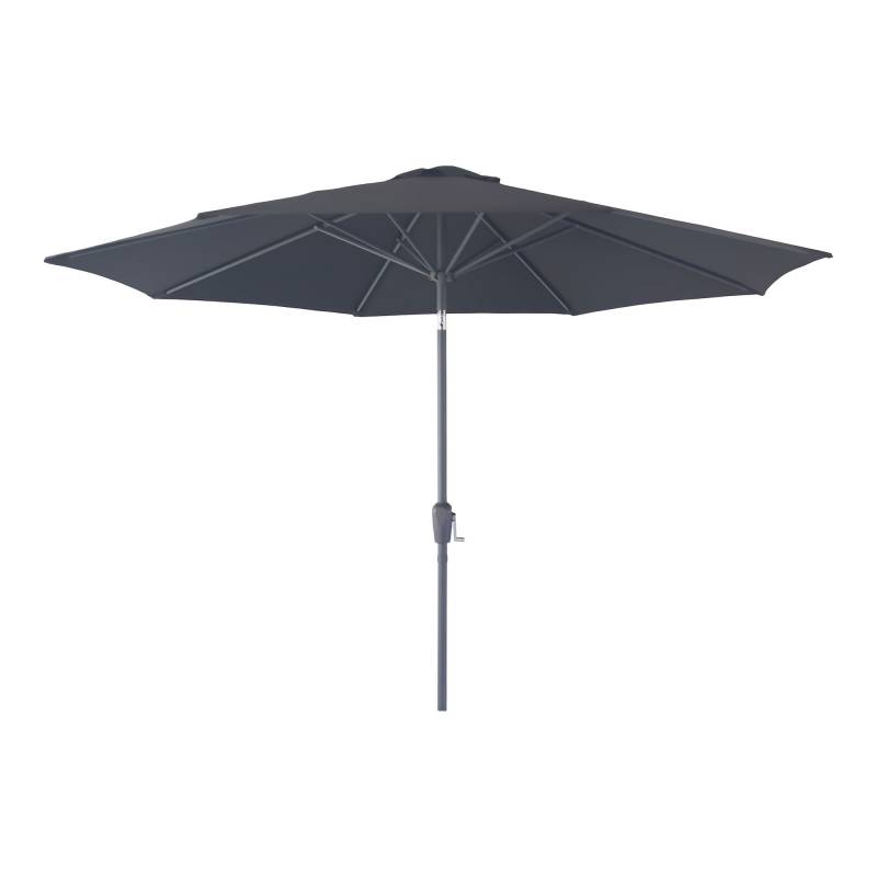 Houston parasol &Oslash;300cm med hejs, tilt og metalstok sort