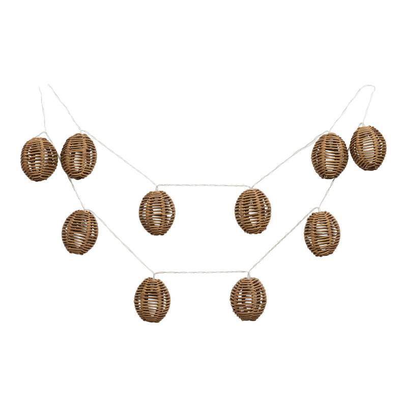 Carlisle lysk&aelig;de i oolyrattan og metal 180cm natur