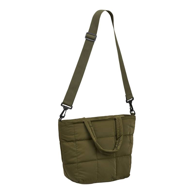 Budva k&oslash;letaske med rem 24x12,5x37cm polyester gr&oslash;n