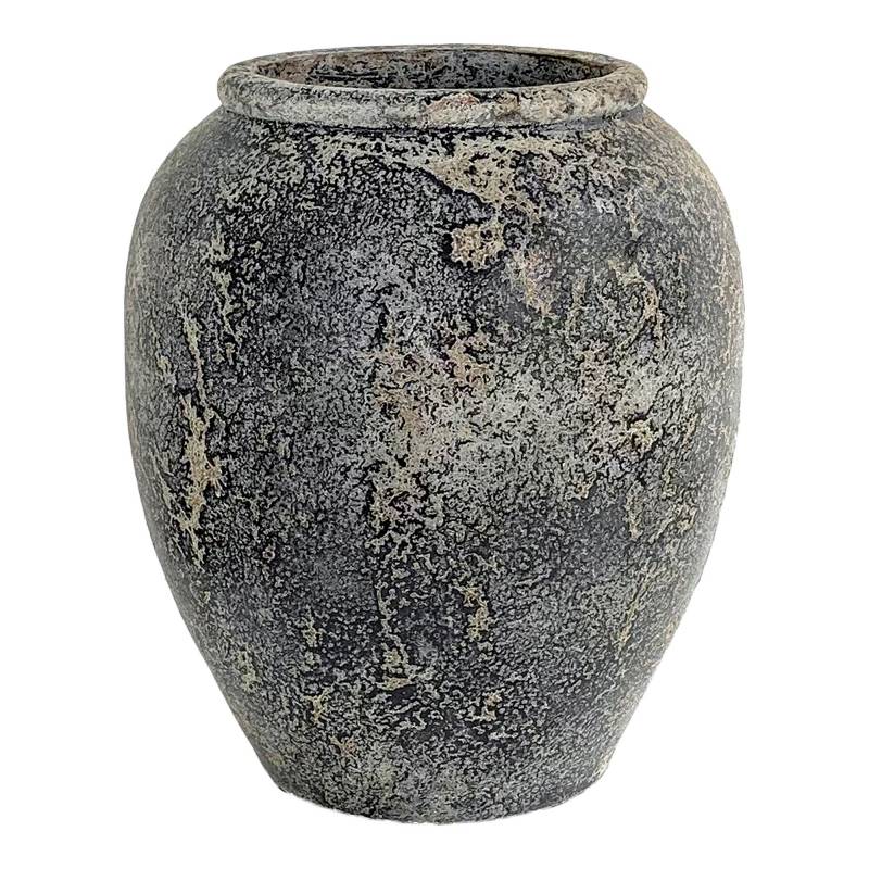 Capelo dekorationskrukke &Oslash;44x49cm  terracotta gr&aring;