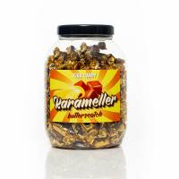 Kiss Candy Butterscotch karameller i bøtte med 1,2kg