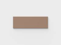 Lintex Mood Wall glastavle 150x50cm Humble, mokka 