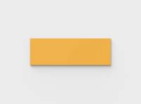 Lintex Mood Wall glastavle 150x50cm Bright, gul 