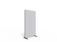 Lintex Edge skærmvæg 80x150cm Cara stof lys grå