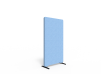 Lintex Edge skærmvæg 80x150cm Cara stof lys blå