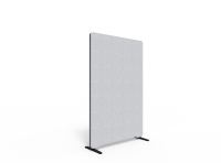 Lintex Edge skærmvæg 100x150cm Cara stof lys grå
