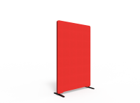 Lintex Edge skærmvæg 100x150cm Cara stof rød