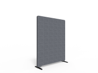 Lintex Edge skærmvæg 120x150cm Cara stof mørk grå