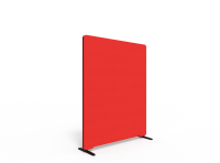 Lintex Edge skærmvæg 120x150cm Cara stof rød