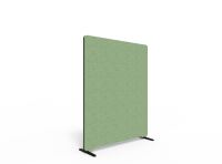 Lintex Edge skærmvæg 120x150cm Cara stof lys grøn