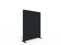 Lintex Edge skærmvæg 120x150cm Blazer Lite stof sort