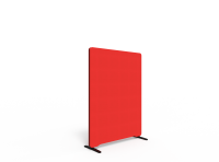 Lintex Edge skærmvæg 100x135cm Cara stof rød