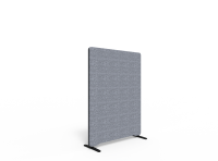 Lintex Edge skærmvæg 100x135cm Cara stof grå
