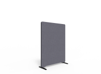 Lintex Edge skærmvæg 100x135cm Blazer Lite stof mørk grå