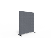 Lintex Edge skærmvæg 120x135cm Cara stof mørk grå