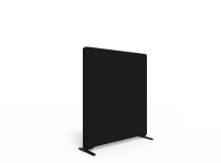Lintex Edge skærmvæg 120x135cm Cara stof sort
