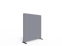 Lintex Edge skærmvæg 120x135cm Cara stof mellemgrå