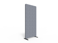 Lintex Edge skærmvæg 80x180cm Cara stof grå