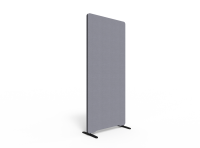 Lintex Edge skærmvæg 80x180cm Cara stof mellemgrå