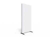 Lintex Edge skærmvæg 80x180cm Cara stof hvid