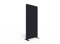 Lintex Edge skærmvæg 80x180cm Blazer Lite stof sort