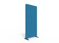 Lintex Edge skærmvæg 80x180cm Blazer Lite stof blå