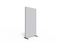 Lintex Edge skærmvæg 80x165cm Cara stof lys grå