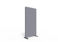 Lintex Edge skærmvæg 80x165cm Cara stof mellemgrå