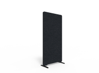 Lintex Edge skærmvæg 80x165cm Blazer Lite stof sort
