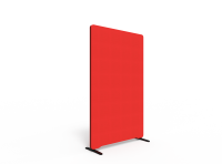 Lintex Edge skærmvæg 100x165cm Cara stof rød