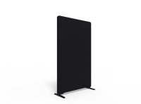 Lintex Edge skærmvæg 100x165cm Cara stof sort