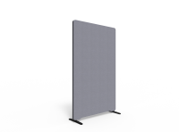 Lintex Edge skærmvæg 100x165cm Cara stof mellemgrå