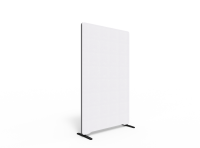 Lintex Edge skærmvæg 100x165cm Cara stof hvid