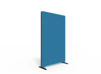 Lintex Edge skærmvæg 100x165cm Blazer Lite stof blå