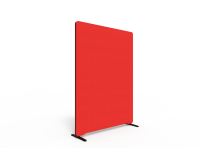 Lintex Edge skærmvæg 120x165cm Cara stof rød