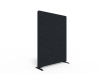 Lintex Edge skærmvæg 120x165cm Blazer Lite stof sort