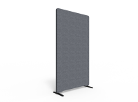 Lintex Edge skærmvæg 100x180cm Cara stof mørk grå