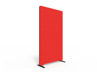Lintex Edge skærmvæg 100x180cm Cara stof rød