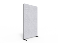 Lintex Edge skærmvæg 100x180cm Blazer Lite stof lys grå