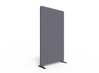 Lintex Edge skærmvæg 100x180cm Blazer Lite stof mørk grå
