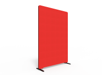 Lintex Edge skærmvæg 120x180cm Cara stof rød